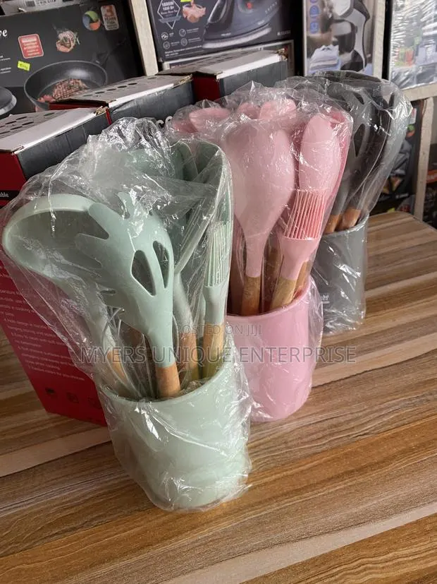 12pcs Silicon Utensil Set-Non Stick Scratch,Perfect for Non Stick Pots · Photo 1