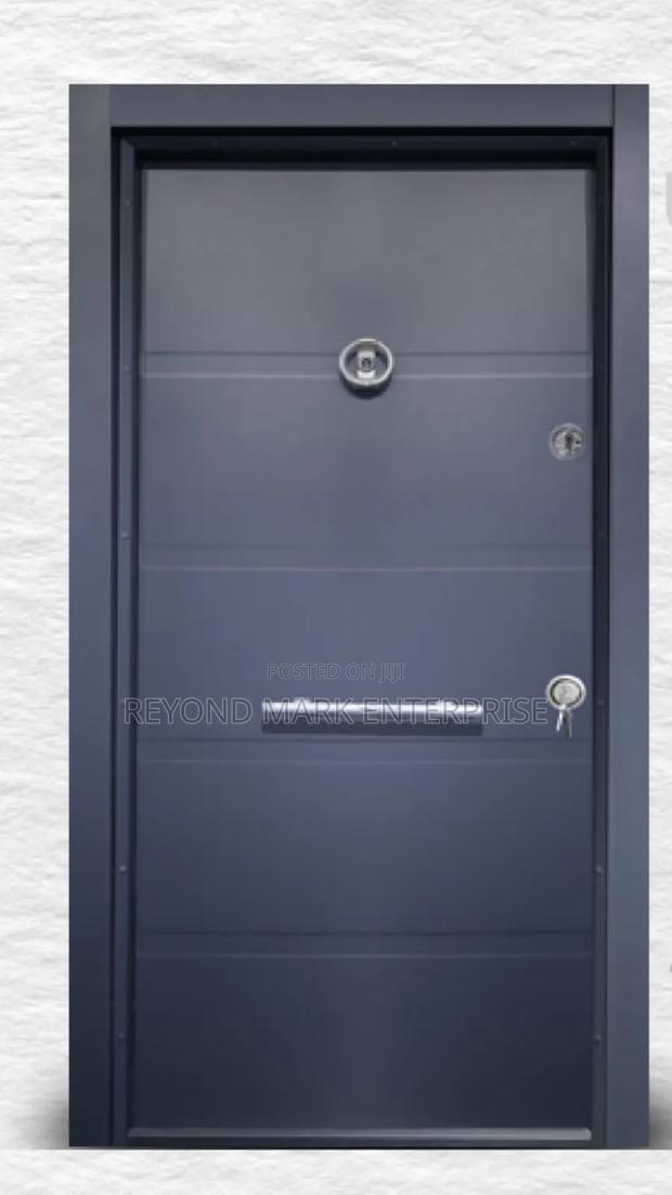 Durable Security Door, High Quality Security Door, Metal · Photo 1