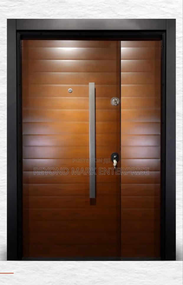 Waterproof Security Door, Full Metal Security Door. Luksury · Photo 2