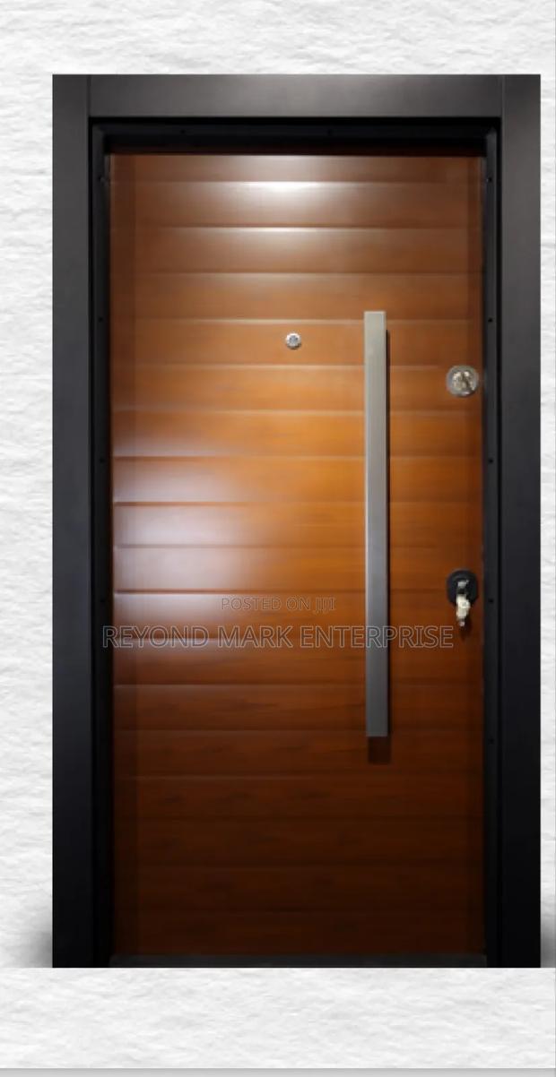 Waterproof Security Door, Full Metal Security Door. Luksury · Photo 1