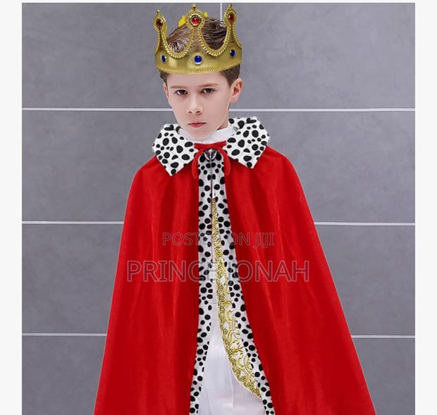 King Costume for Kids Role Play, Halloween 80/140cm · Photo 3