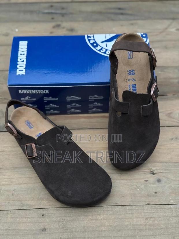 Original Birkenstork Sandals Black Brown Cream and Coffee · Photo 4