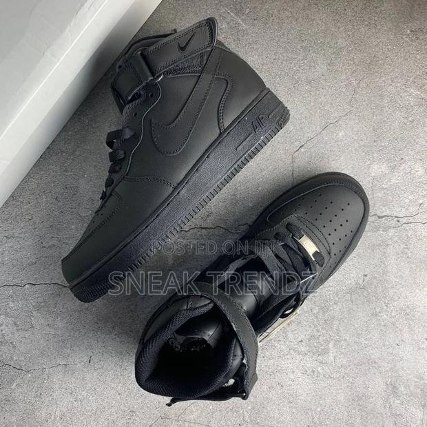 Nike Air Force H Long Black N White · Photo 1