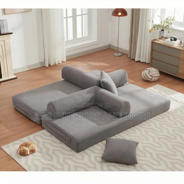 Convertible Sofa Bed (Grey) · Photo 4