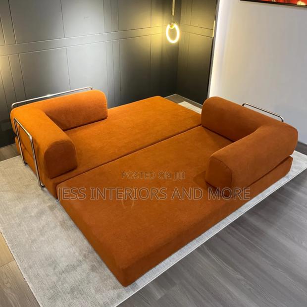 Convertible Sofa Bed (Grey) · Photo 1