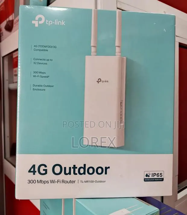 Tp-link Tl-mr100 Outdoor Wifi Router 4g Lte Wireless Router · Photo 1