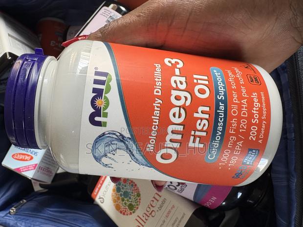 Now Omega -3 Fish Oil 200 Capsules · Photo 1