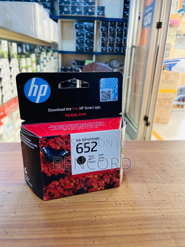 Hp 652 Ink Black (F6v25ae Bhl) · Photo 1