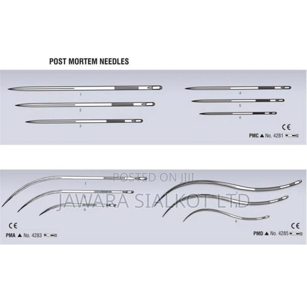Post Mortem Curved and Straight Needle All Sizes · Photo 1