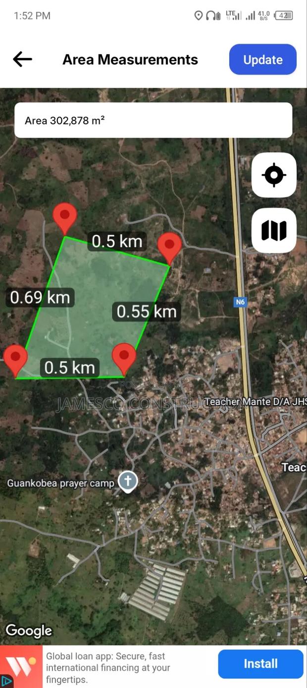 Residential Land for Sale at Teacher Mante · Photo 1