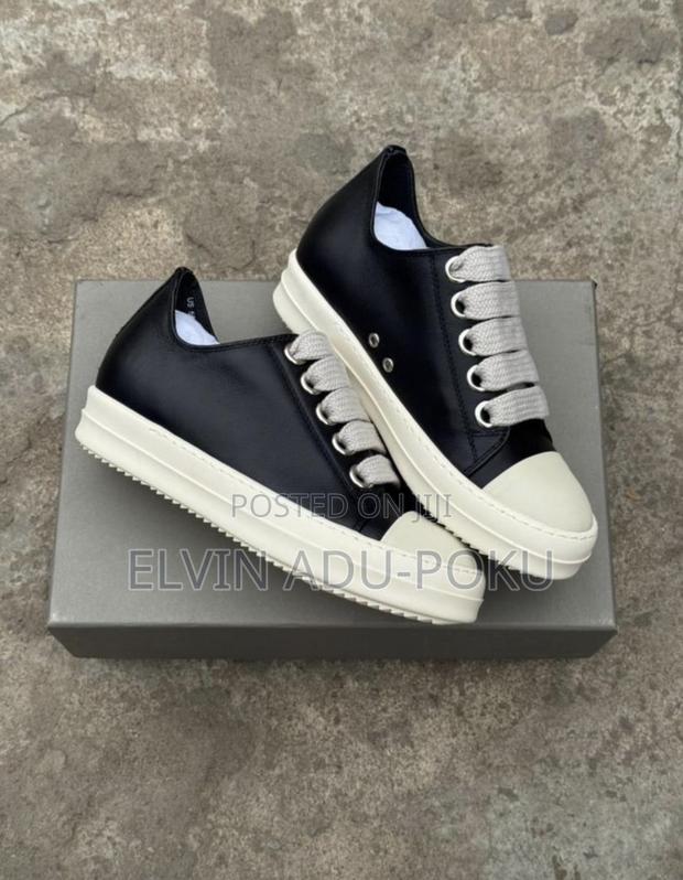 Rick Owens Hollywood Jumbolaced Sneakers In Different Colors , Swipe > · Photo 1
