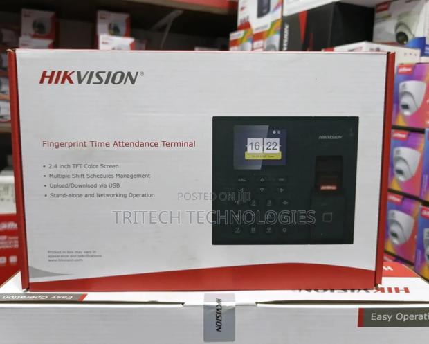 Hikvision Fingerprint Time Attendance+Battery Ds-K1a8503mf-B · Photo 1
