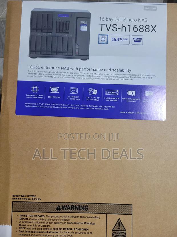 Qnap Tvs-h1688x 16-bay Nas · Photo 1