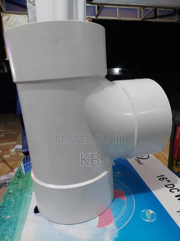 PVC T-Joint Pipe Fitting,Strong Drainage Tee Connector · Photo 2