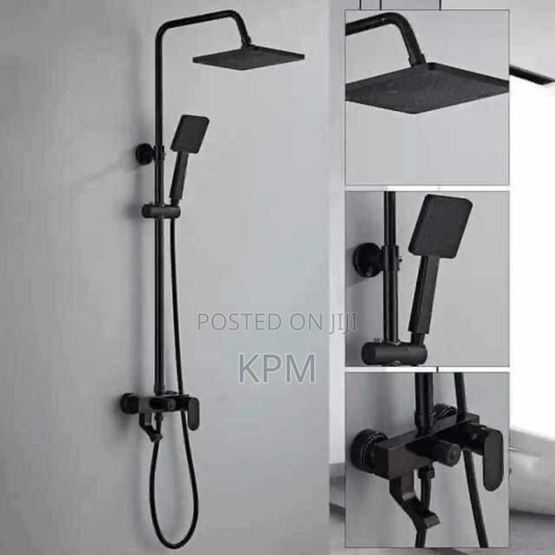 Black Shower Set Complete · Photo 1