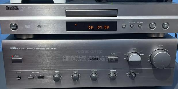 Yamaha Ax-470 Stereo Amplifier and Cd Player · Photo 1