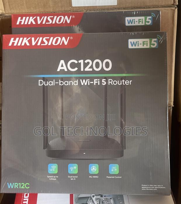 Ac1200 Dual Band Wifi 5 Router Hikvision Wr12c High Speed · Photo 2