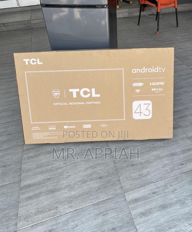 Premium Original TCL 43” HDR Smart Screen Tv(Black) · Photo 1