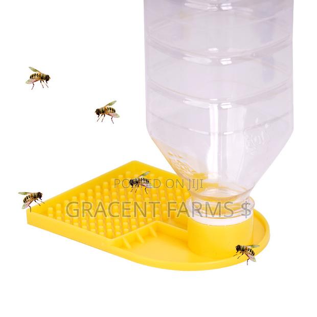 Mineral Bottle Compatible Bee Water Feeder · Photo 1