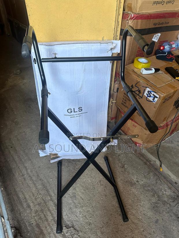 Gls [Ap-3214] Double Keyboard Stand · Photo 3