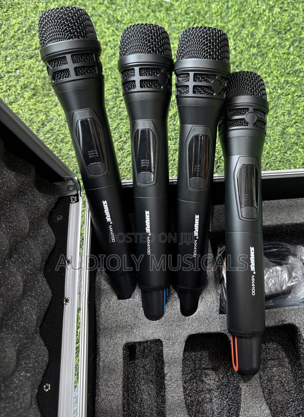 Microphone With Case- Shure Mx4100 (4in1) · Photo 1