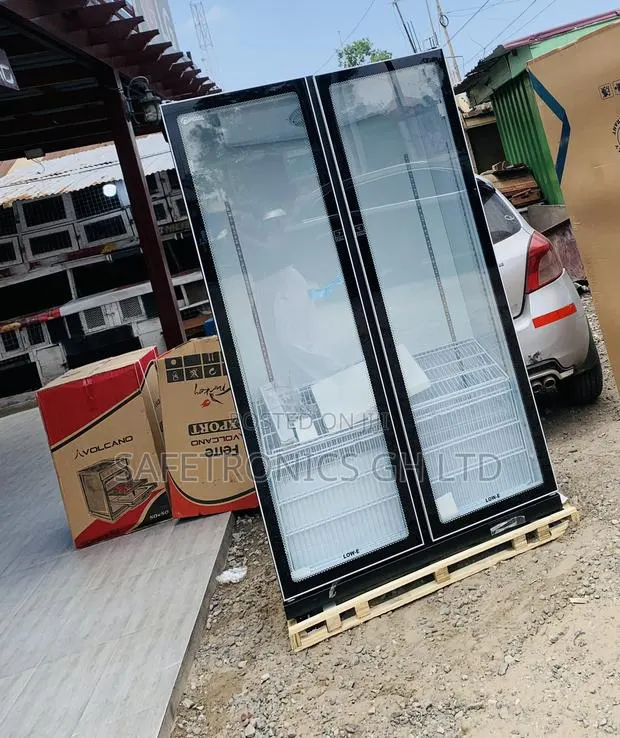 Super Good 2 Doors 690 Liters Pearl Glass Display Fridge · Photo 1