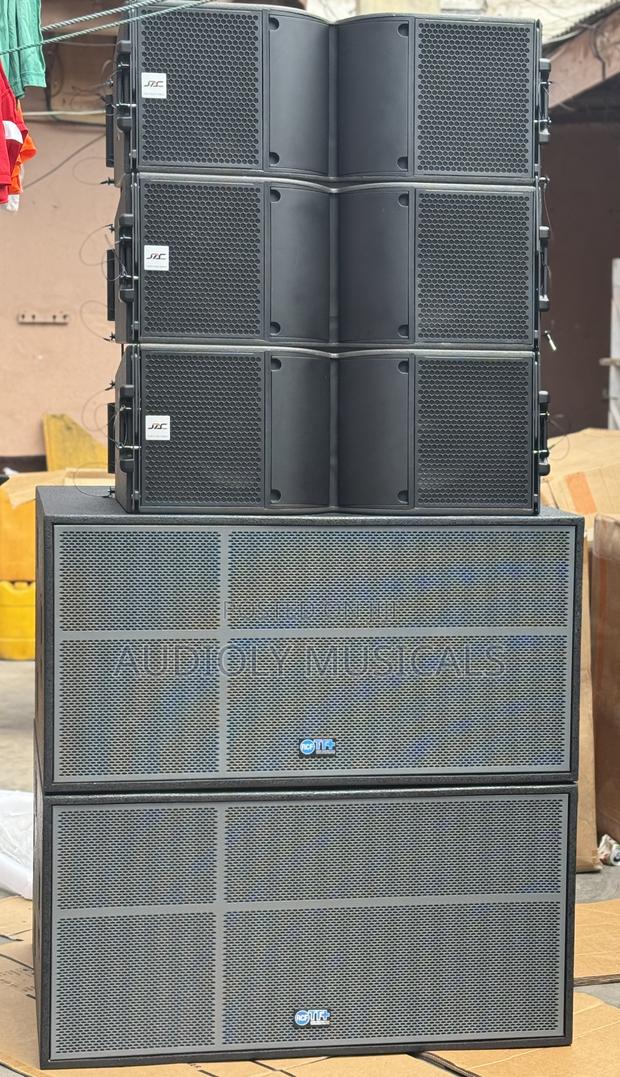 Full Set of RCF Bass and Jac Line Arrays 12- Inches and Rack · Photo 1