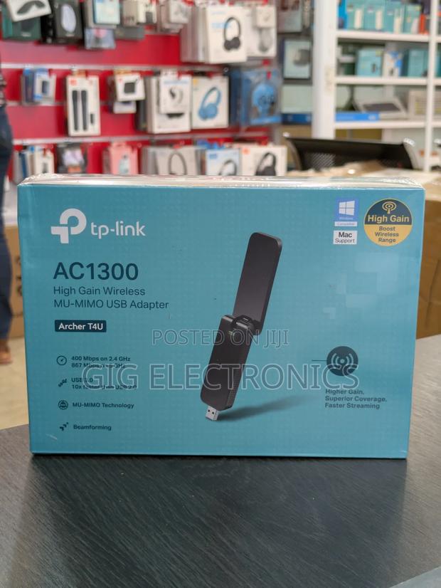 Tp-Link Archer T4u Ac1300 Dual Band Usb Adapter · Photo 1
