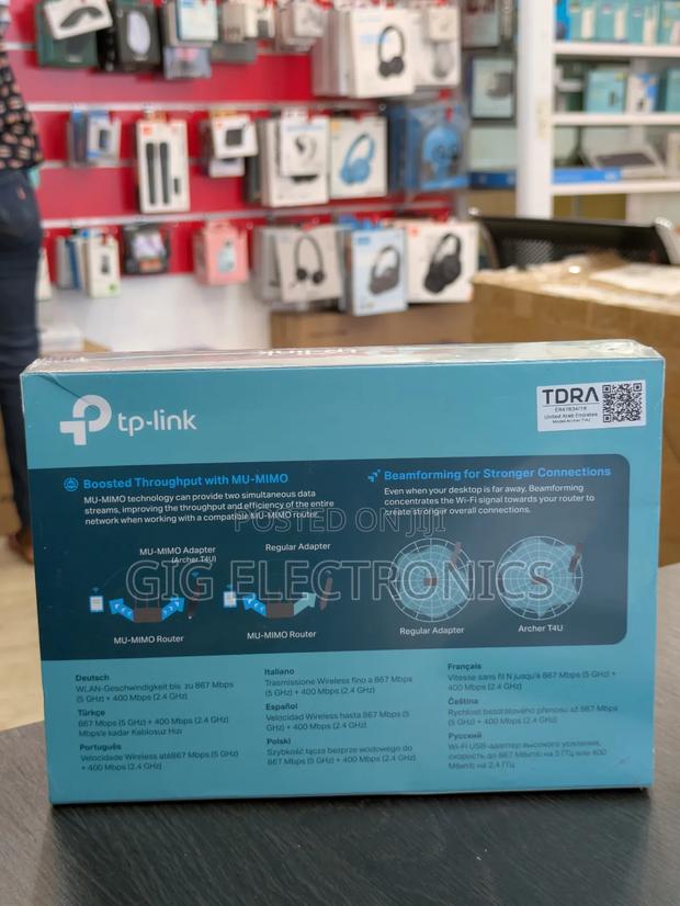 Tp-Link Archer T4u Ac1300 Dual Band Usb Adapter · Photo 2