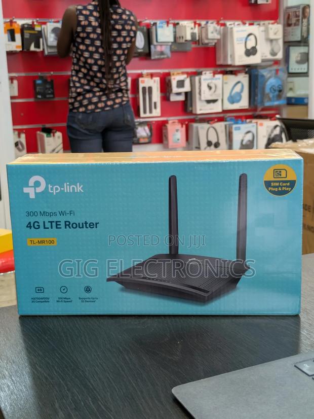 Tp-Link Tl-Mr100 Wireless N 4g Lte Router · Photo 1