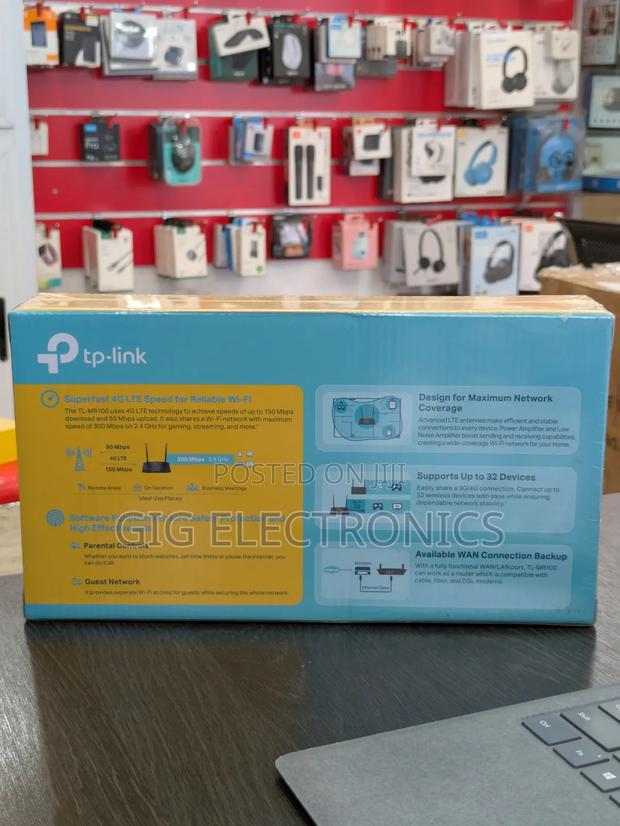 Tp-Link Tl-Mr100 Wireless N 4g Lte Router · Photo 2