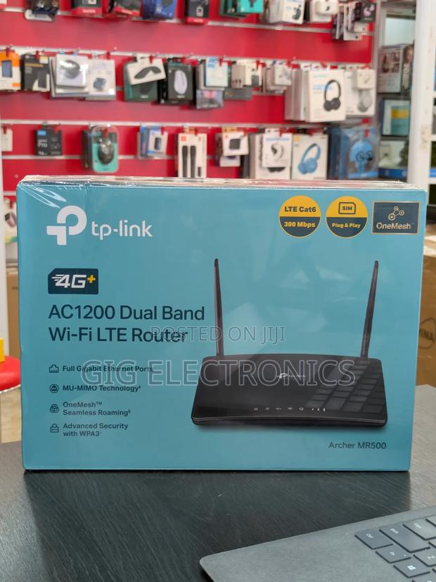 Tp-Link Archer Mr500 Ac1200 4g+ Cat6 Wifi Router Sim Slot · Photo 1