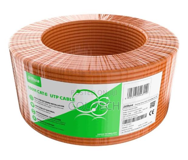 Dahua 100m Utp Cable Cca High Speed Cable Pfm922i-6un-c-100m · Photo 1