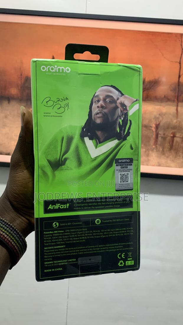 Oraimo Powerbox 400 Vision 40000mah 22.5w Power Bank · Photo 3