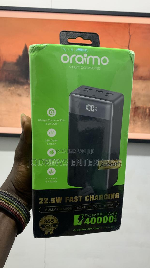 Oraimo Powerbox 400 Vision 40000mah 22.5w Power Bank