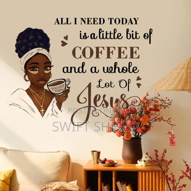 Wall Sticker (Little Coffee More of Jesus) · Photo 1