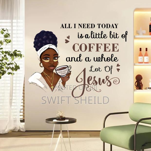 Wall Sticker (Little Coffee More of Jesus) · Photo 3