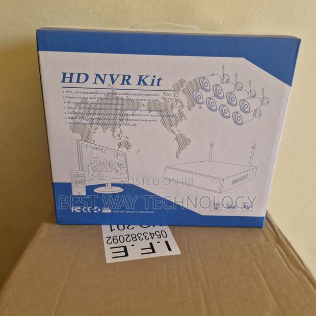 8ch Wifi Complete 5mp With Audio Infared · Photo 1