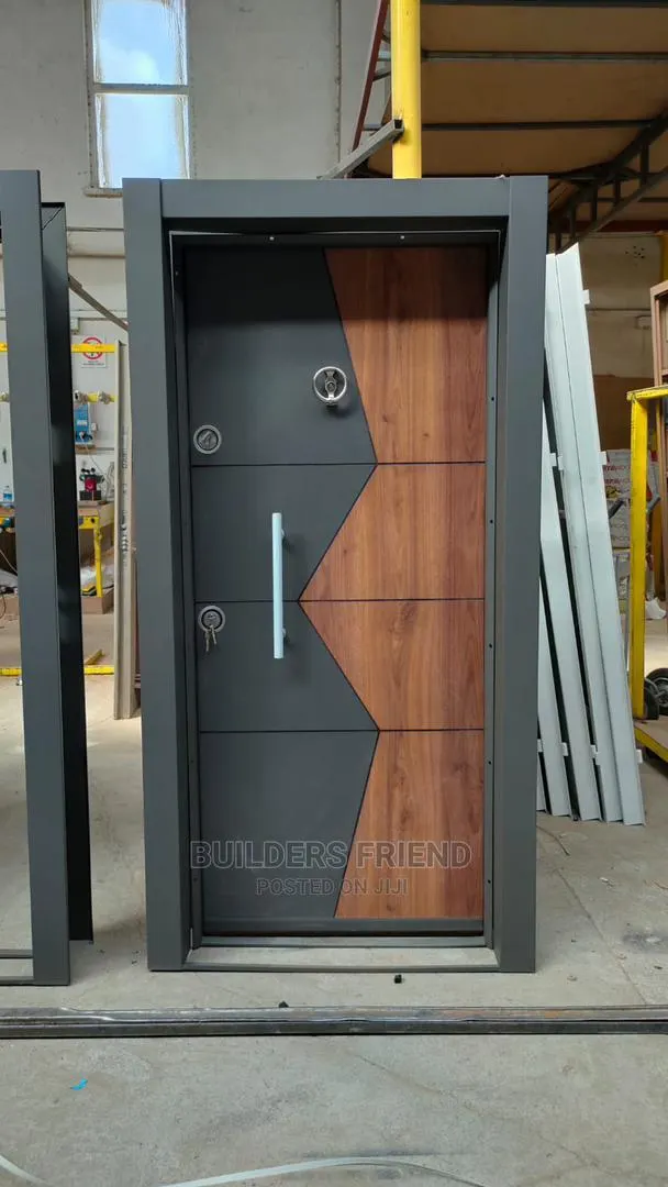 Executive Single Turkish Heavyduty Security Door+Locks Set