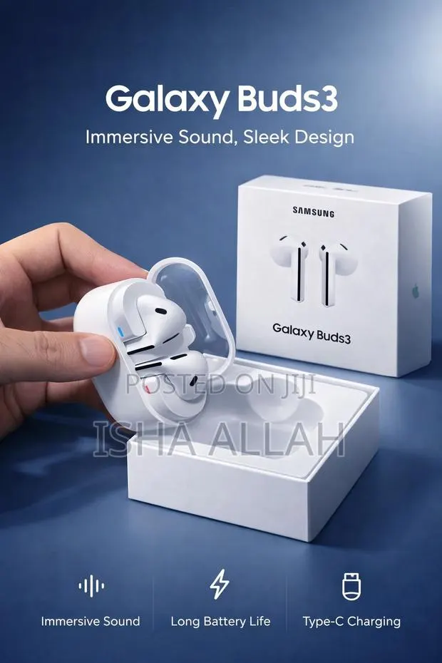 Samsung Galaxy Buds3 – Premium Sound, Smart Lifestyle · Photo 1