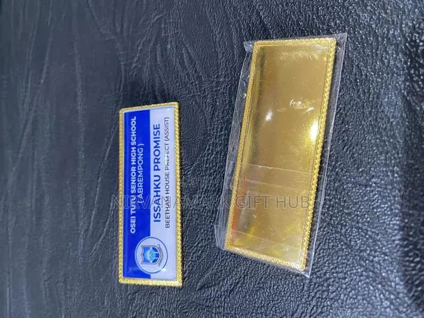Metallic Name Tags · Photo 1