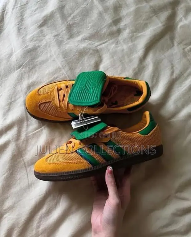 Adidas Samba Lt Yellow Green · Photo 1