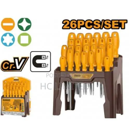 Ingco 26 PCS Screwdriver Set - Hksd2658 · Photo 1