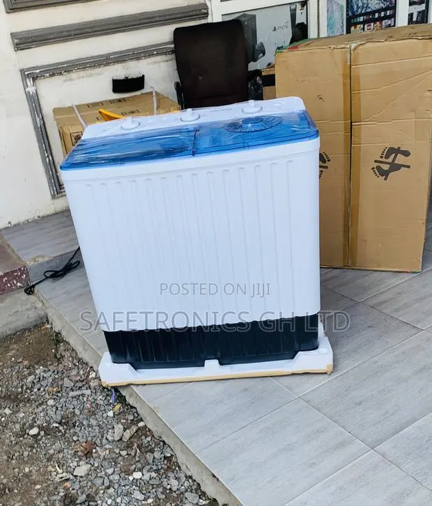 Ultra Modern Nasco 10kg Semi-Auto Washing Machine Top-Load Twin-Tub · Photo 1