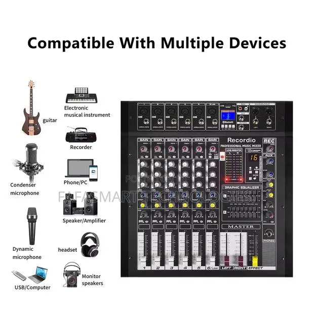 6channel Powered Mixer · Photo 1