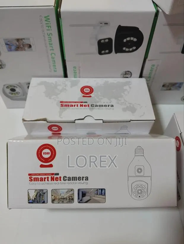Wifi Bulb Camera Dual Lens V380 Pro App (Motion Detector) · Photo 1