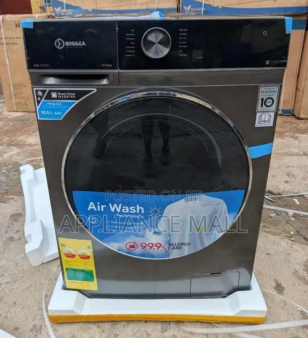 Sigma Washing Machine 10.5kg Wash and Dry · Photo 1