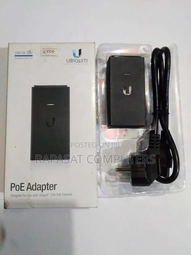 Ubiquiti 24v(0.5a) Gigabit Poe Adapter · Photo 1