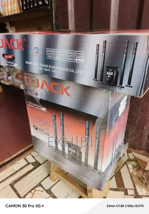 D Jack HI-FI Multimedia Home Theater Speaker System · Photo 1
