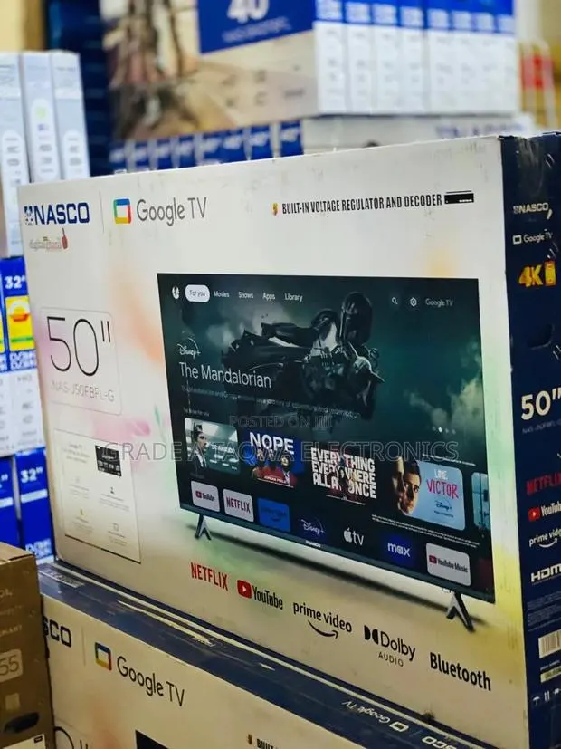 Genuine Sleek Nasco 50-Inch Smart Google Tv · Photo 1
